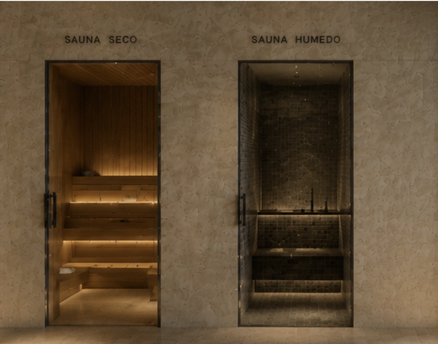 Wellness — Acceso a sauna seco y sauna húmedo