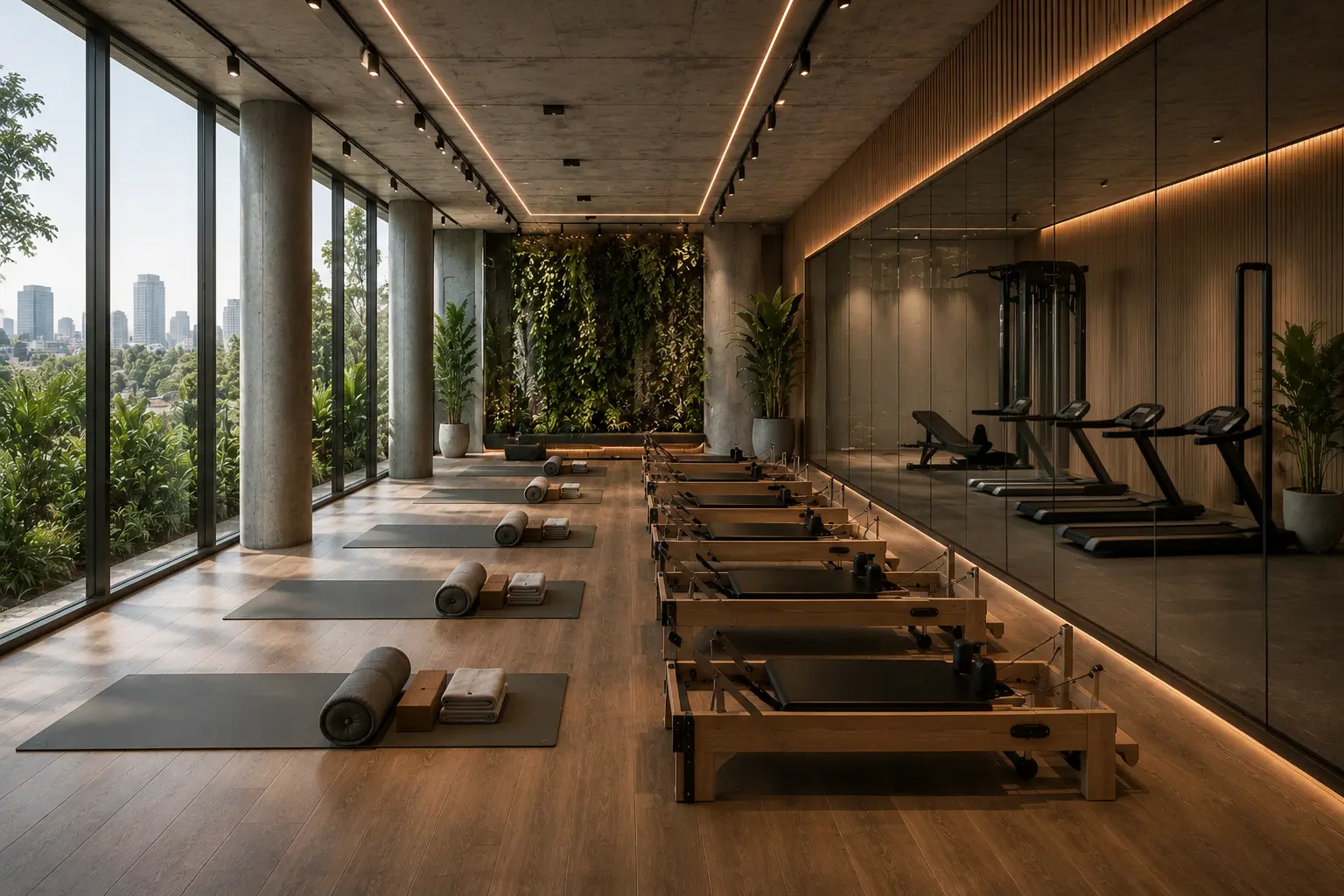 Wellness — Gimnasio y sala de pilates
